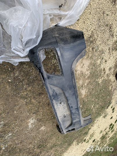 Задний бампер kia ceed jd хэтчбек