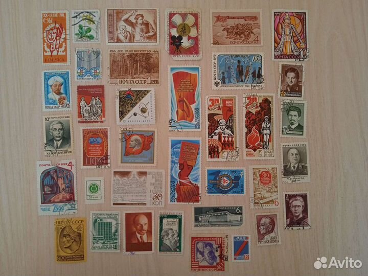 Марки СССР, России и др