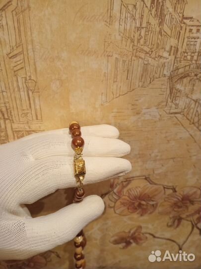 Бусы сотуар бакелит жемчуг СССР