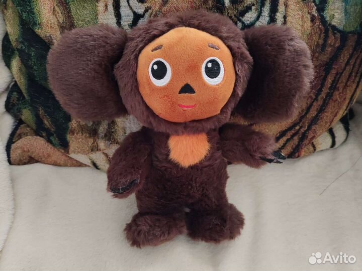 Мягкая игрушка чебурашка,паук,летучая мышка,улитка