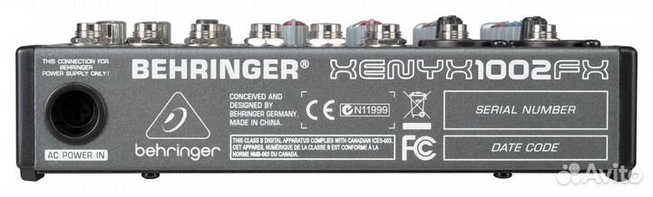 Микшерный пульт Behringer + аксессуар
