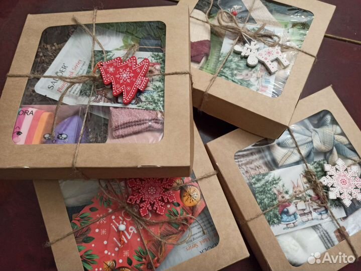 Новогодний подарок девушке женщине подруге бокс