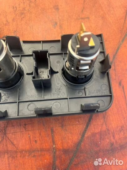 Рамка с прикуривателем Hyundai Solaris 2010-2017