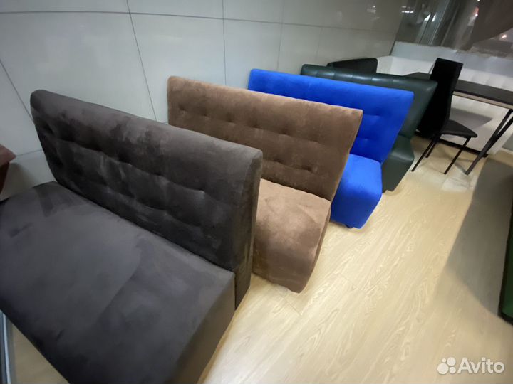 Диваны для кафе в ткани