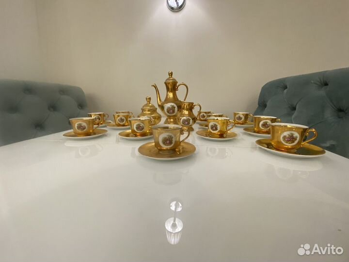 Винтажный Сервиз кофейный janbo