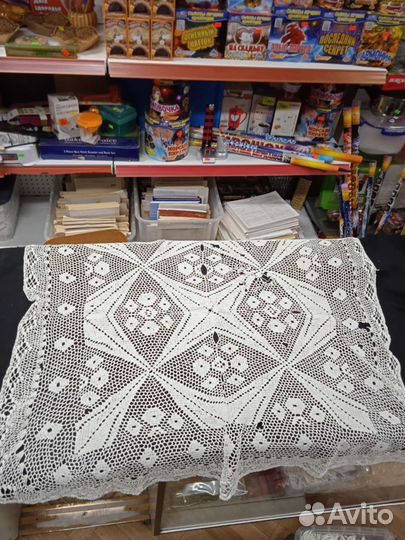 Вязаные салфетки