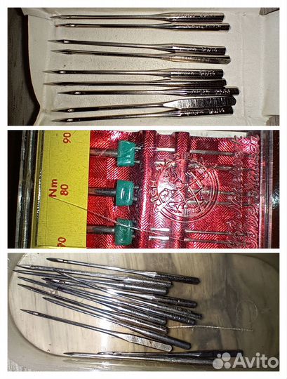 Лапки, иглы и другие з/ч швейных машин и оверлока