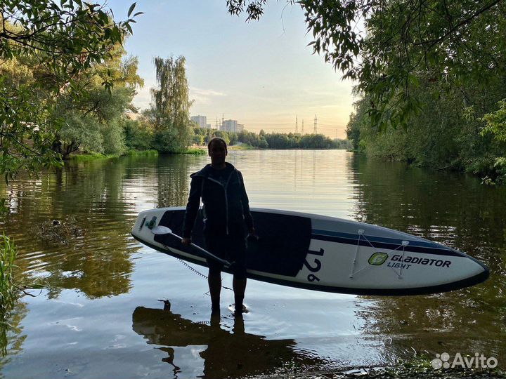 Надувная SUP доска Gladiator Light 12.6 S