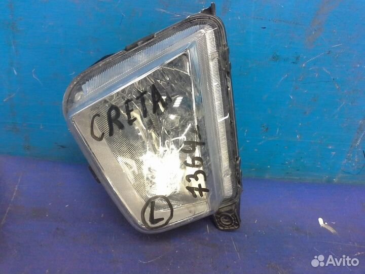 Фара противотуманная левая Hyundai Creta 2016