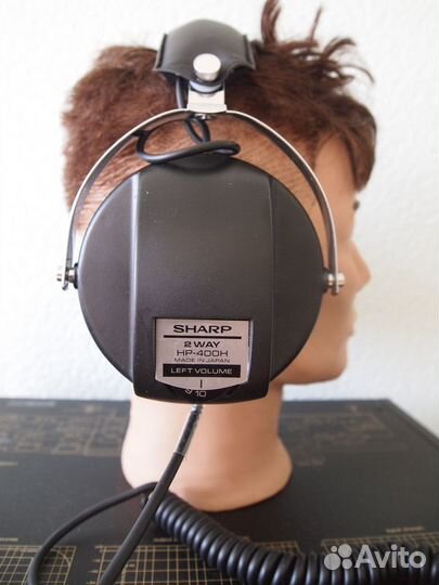 Наушники 2-х драйверные Sharp HP-400H Нов/Кор