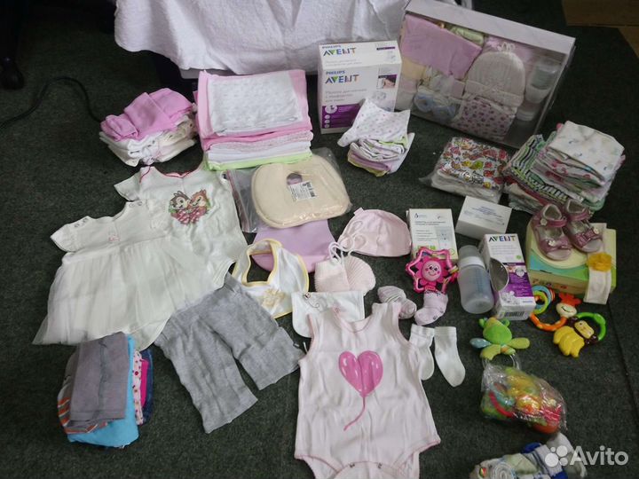 Вещи для новорождённого 0-6 мес