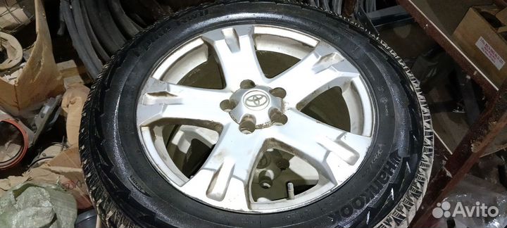 Колеса в сборе r17 зимние на toyota rav4