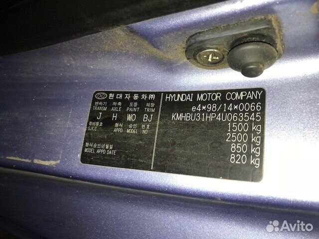 Разбор на запчасти Hyundai Getz