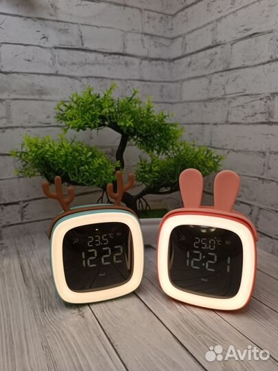 Часы будильник Xiaomi с подсветкой