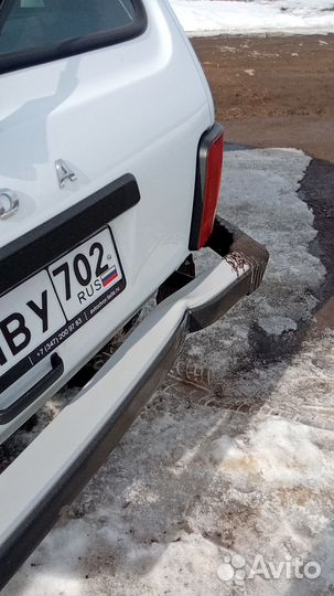 Задний бампер на ниву 2121