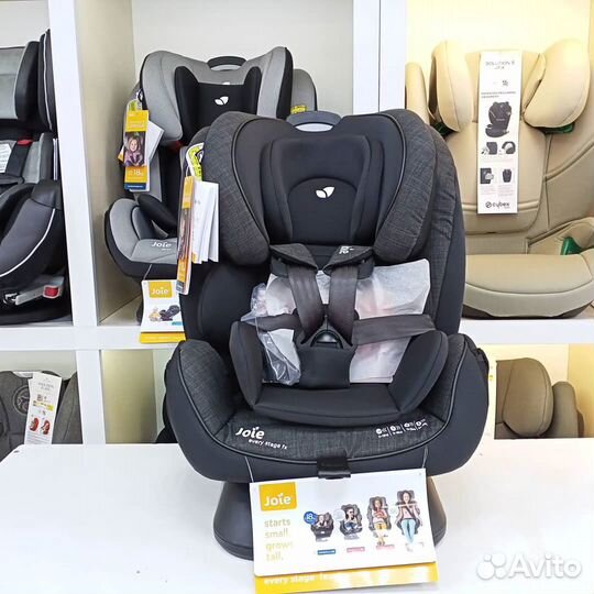 Автокресло 0-36кг Isofix Joie Every Stage FX Flint