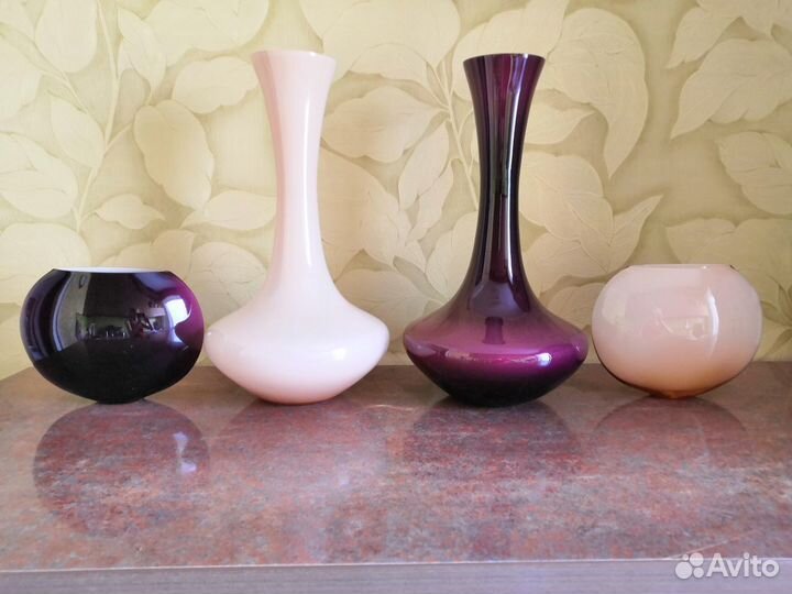 Ваза стекло