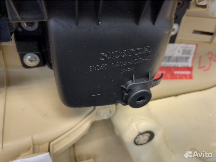 Дверная карта Honda Crosstour, 2012