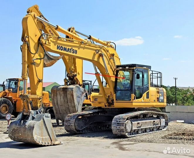 Стекло лобовое верхнее экскаватор Komatsu PC290
