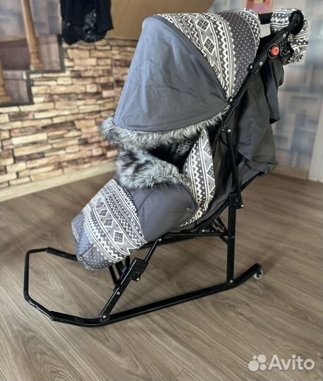 Коляска санки
