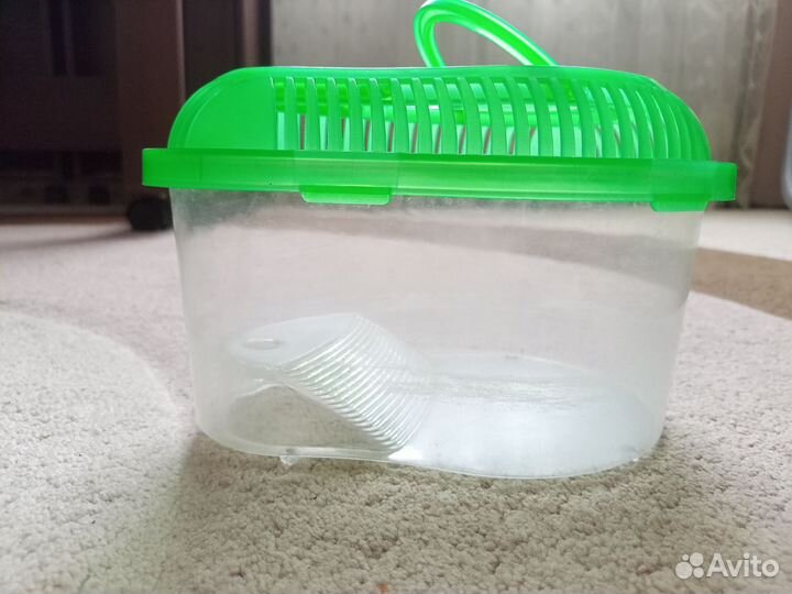 Аквариум,переноска для маленьких черепах