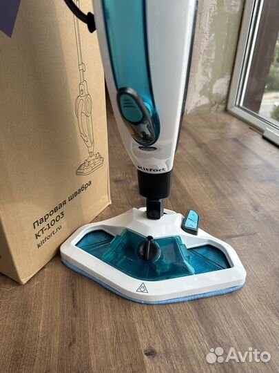 Паровая швабра Kitfort кт-1003, 2 в 1