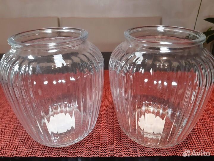 Банки для хранения 1.72, 1.3, 0,3 л Walmer