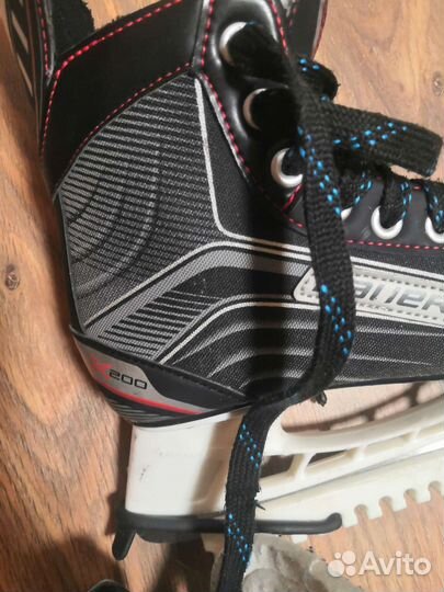 Хоккейные коньки bauer x200 36р