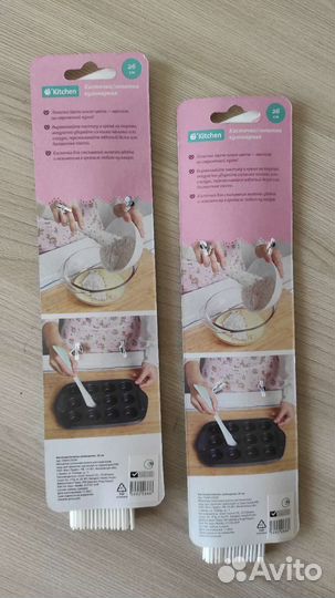 2 в 1 кисточка-лопатка кулинарная