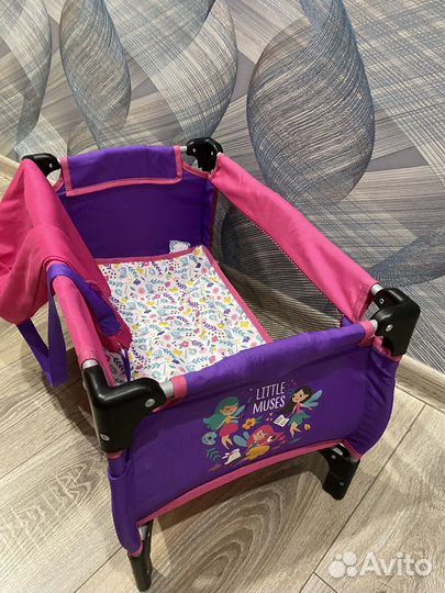 Кровать-манеж для куклы Demi Star