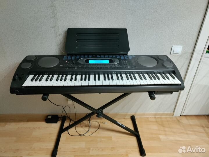 Синтезатор casio wk-1600