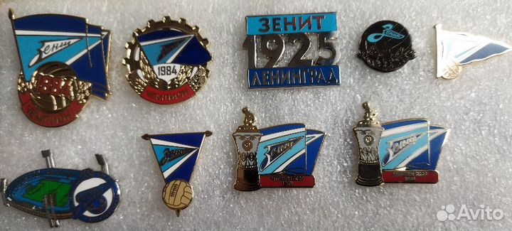 Зенит Английские футбольные значки