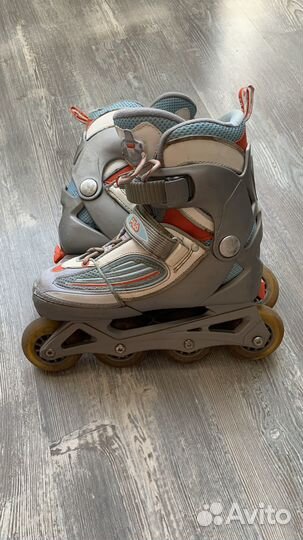 Роликовые коньки Fila x-one 7 раздвижные р-р 35-38