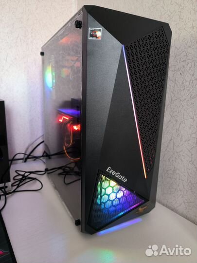 Игровой пк Ryzen 5 5500/RX5700XT/DDR4 16GB (NEW)