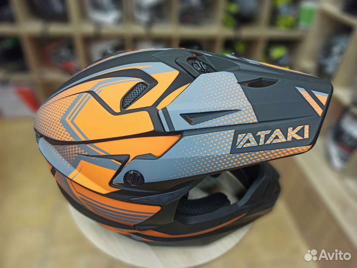 Кроссовый шлем