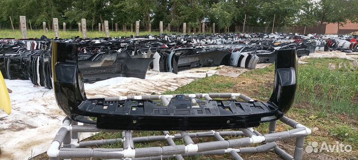 Задний бампер toyota land cruiser prado 150