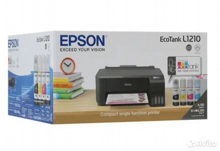 Принтер снпч новый Epson EcoTank L1210