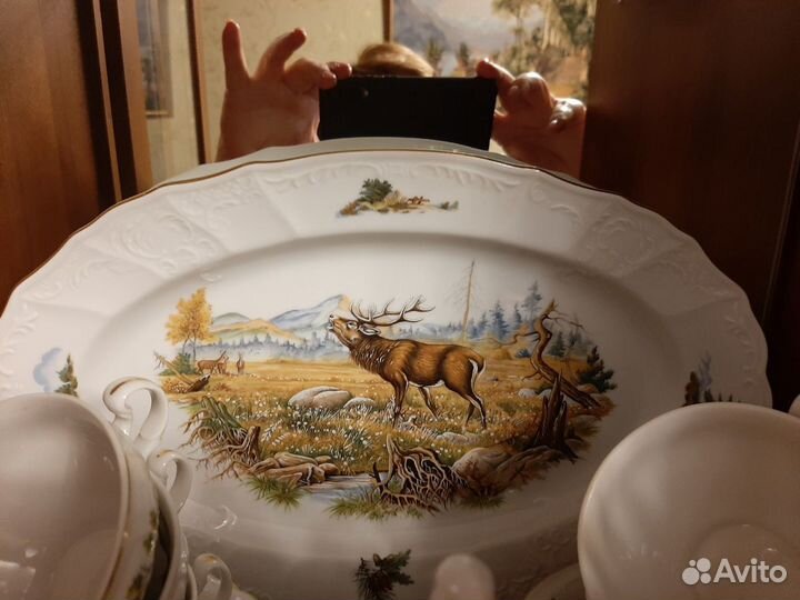 Сервиз столовый 12 персон+сервиз чайный 12 персон+