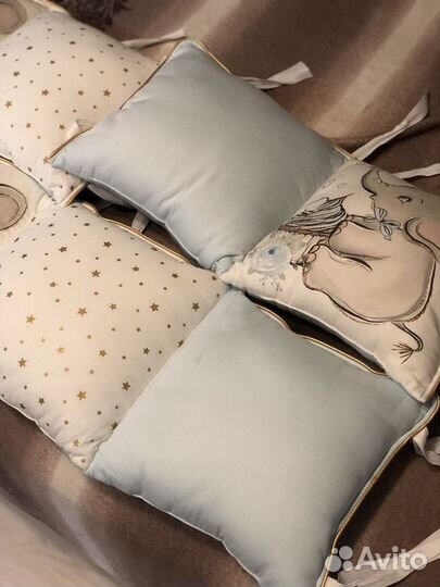 Бортики в детскую кроватку