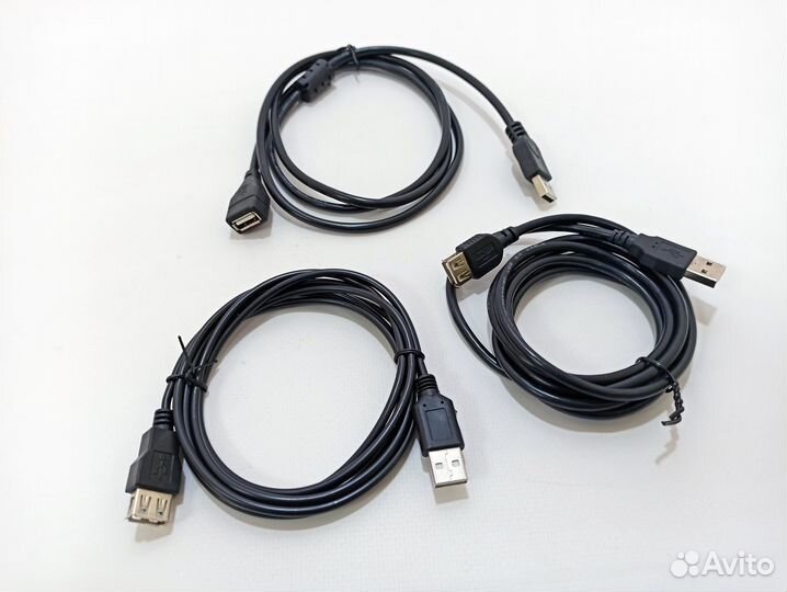 Удлинитель кабель USB 1м 2м 3м 5м