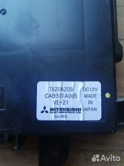 Блок управления климатом mitsubishi Lanser 10