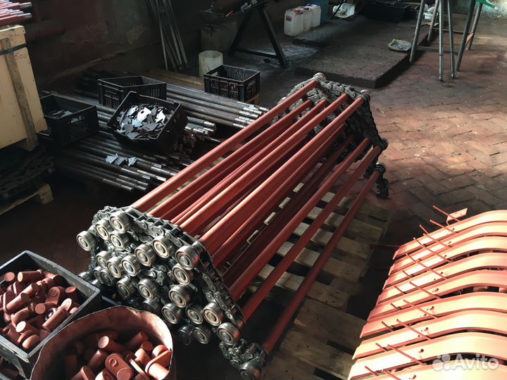 Механизм прессующий (транспортёр) для пресса прф