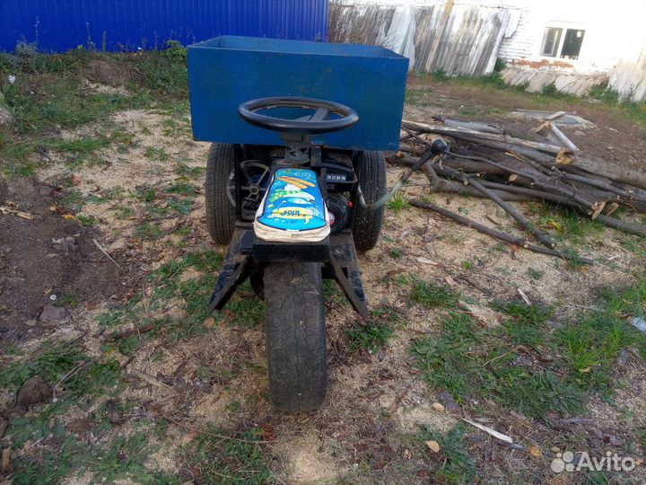 Тачка самоходная с мотором