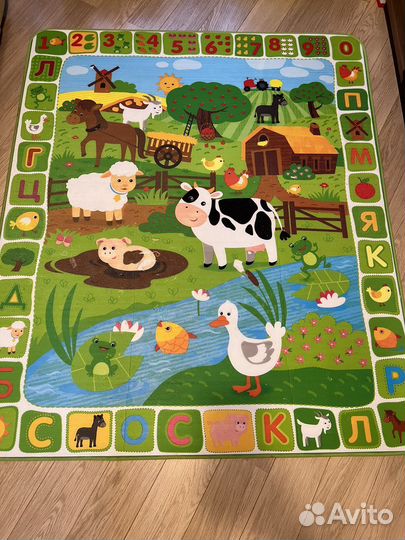 Коврик для ползания baby go