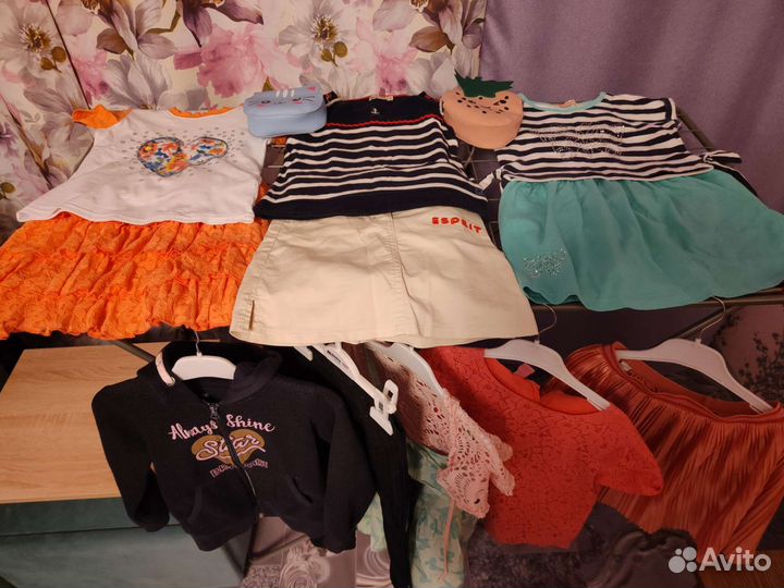Вещи пакетом на девочку 110