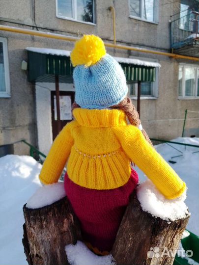 Вязаные изделия/Зимняя Куколка в стиле