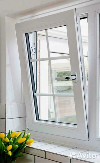 Пластиковое окно 800х1200 мм