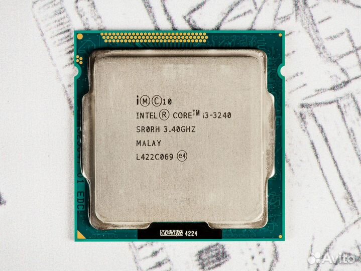 Процессоры Intel Core i3 3240