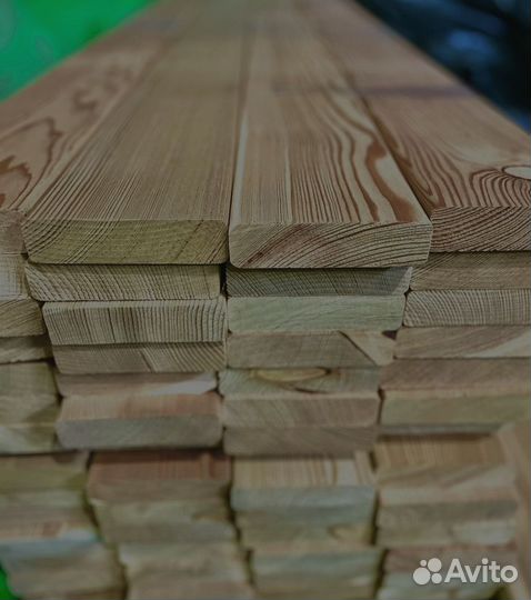 Качественные доскилиственницы 30x130 мм, готовые к использованию