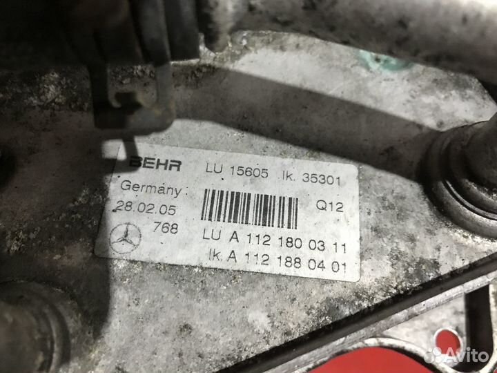 Радиатор масляный Mercedes-Benz W211 112.913